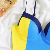 Pop Up One Piece Swimsuit